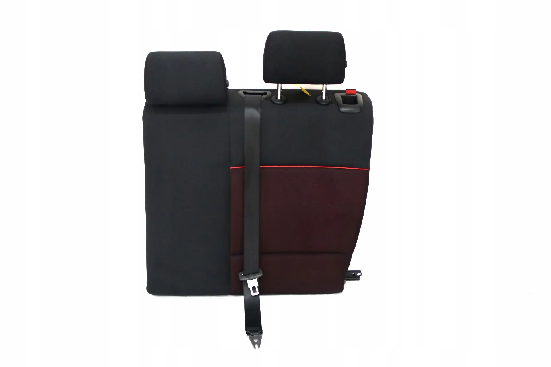 BMW E81 E87 LCI Funda Asiento Trasero Tela Respaldo Izquierdo Red Rojo