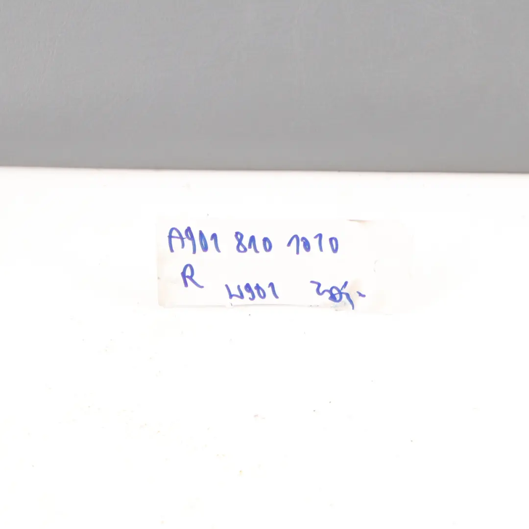 Mercedes W901 W902 Sprinter Sun Visor Cover Right Grey Panel Trim A9018101010