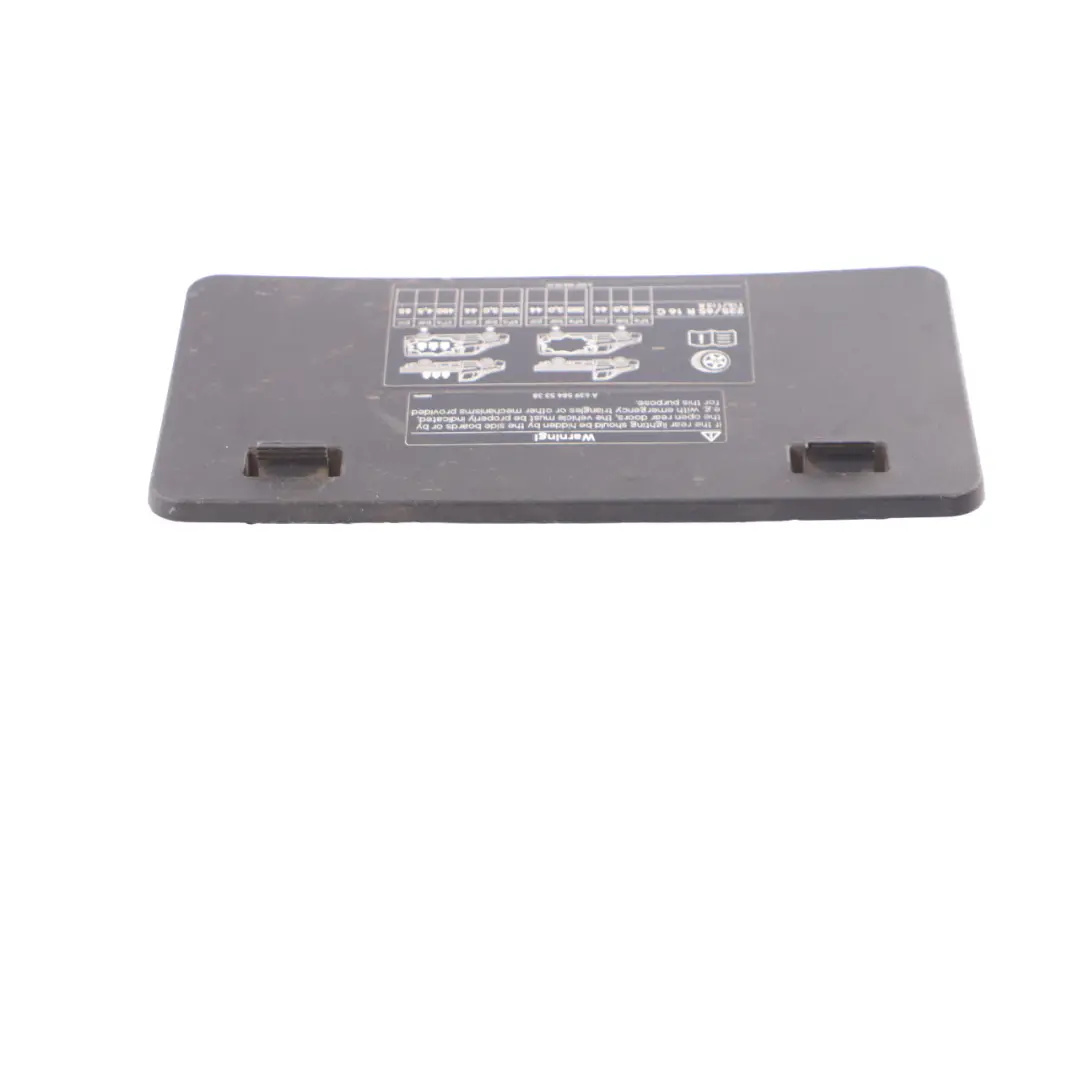 Mercedes Sprinter W906 Fuse Box Cover Trim Panel Lid Black A6395450003