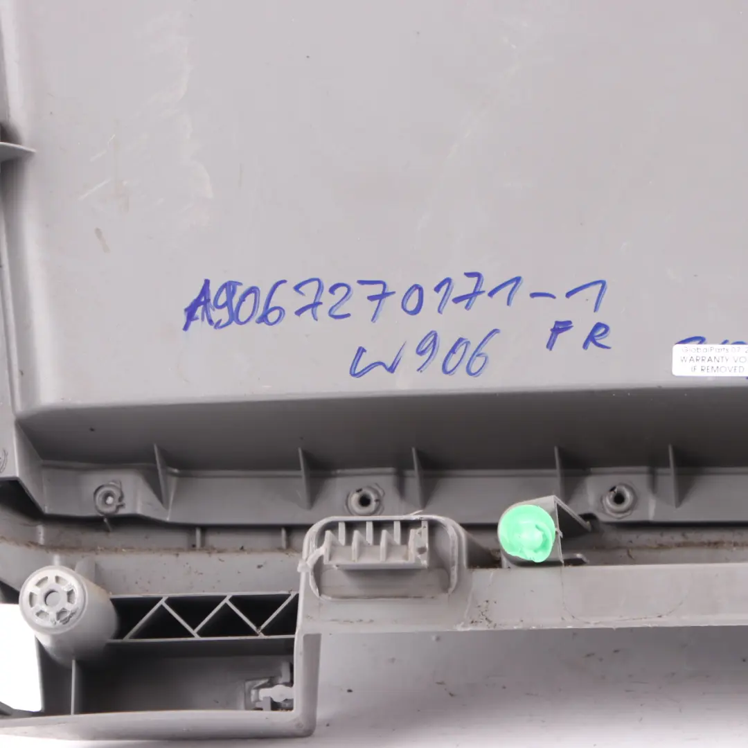 Mercedes Sprinter W906 Door Card Front Right O/S Trim Panel Art Grey A9067270171