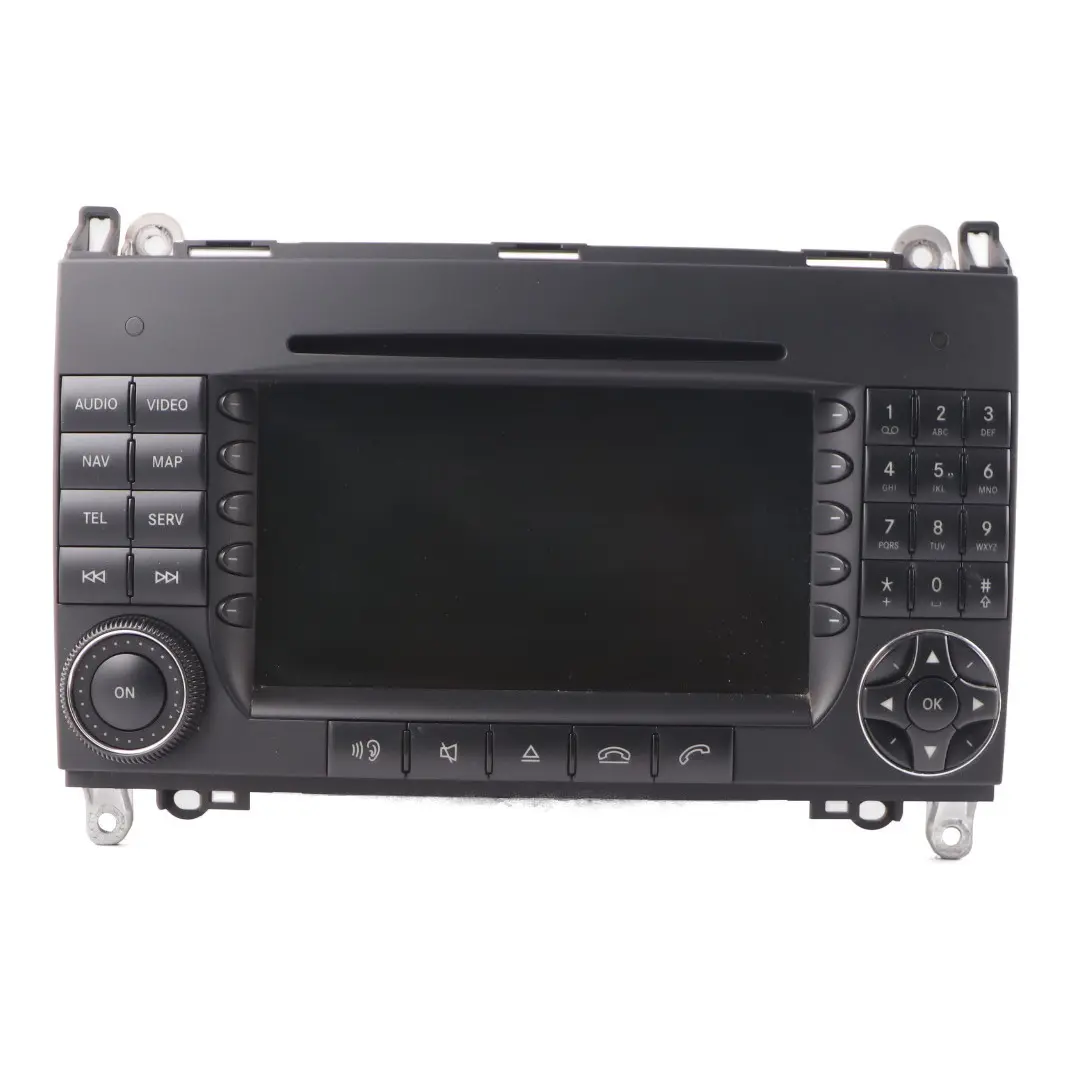 Mercedes W639 W906 COMAND Navigation Head Unit Radio Sat Nav Screen A9068201989