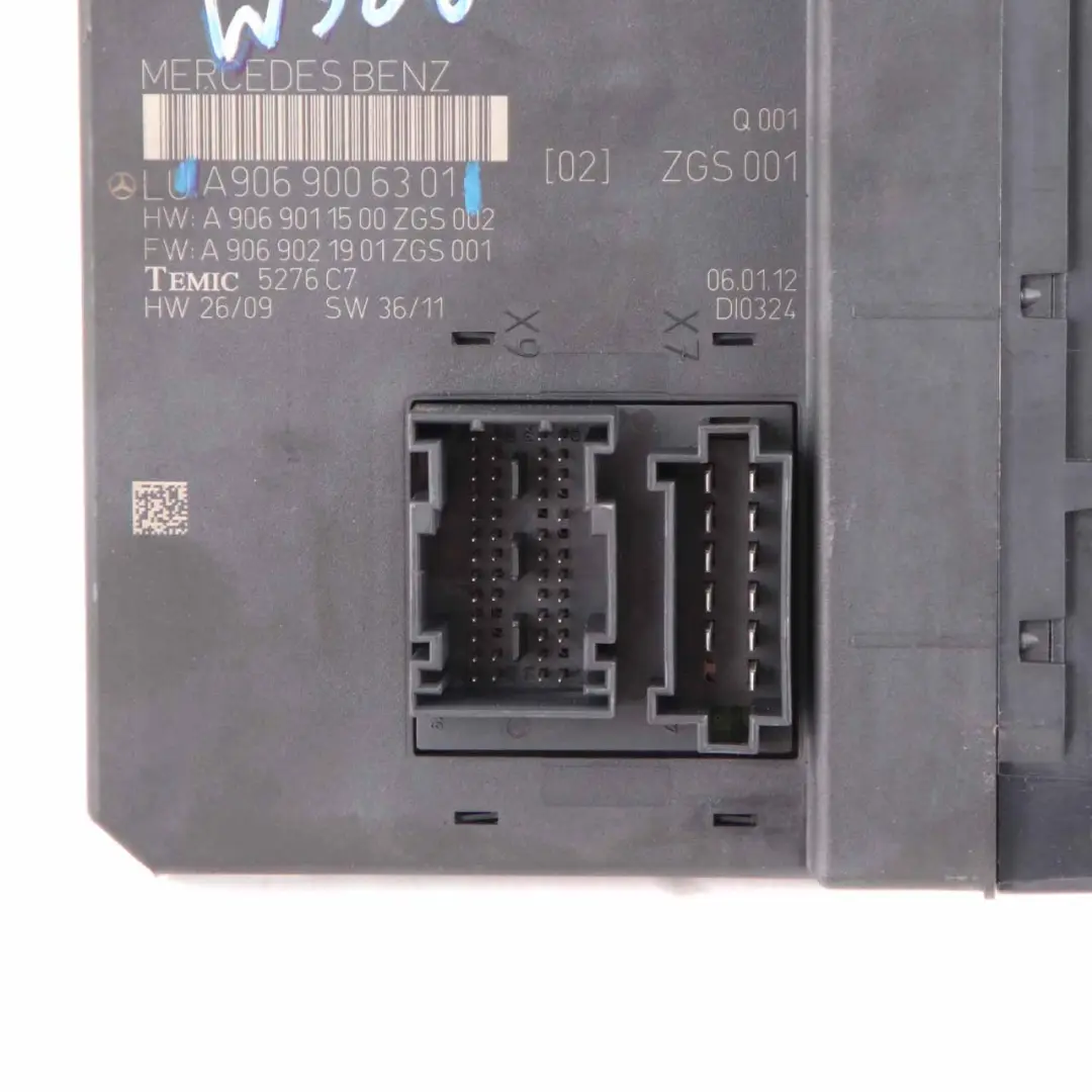 Mercedes Sprinter W906 Body Comfort Control Unit Module ECU A9069006301