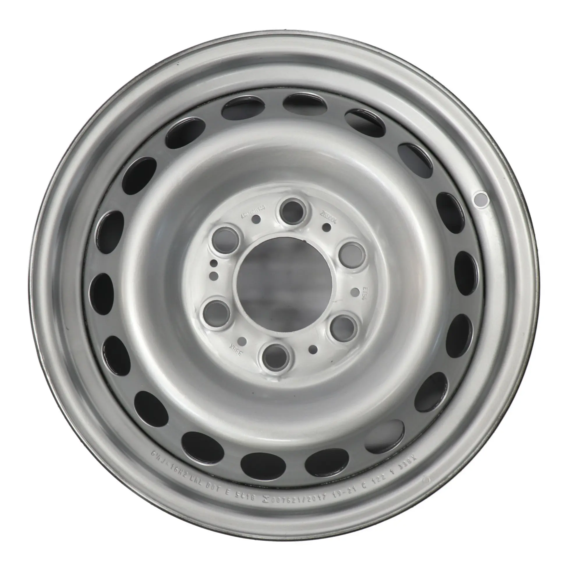 Mercedes W907 W910 Srebrna felga stalowa 16" 6,5J ET:54 A9074014900