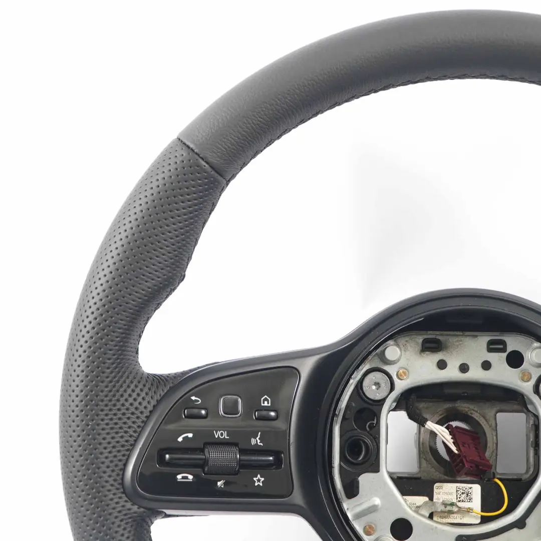 Mercedes W907 W910 NOUVEAU Volant en cuir noir multifonction A9074600802