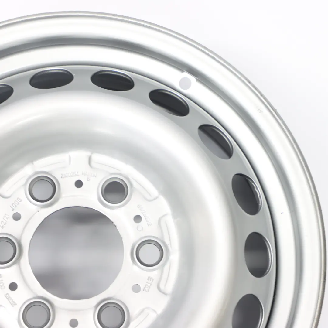 Mercedes Sprinter W907 W910 Silver Steel Wheel Rim 16" 6,5J ET:62 A9104011100