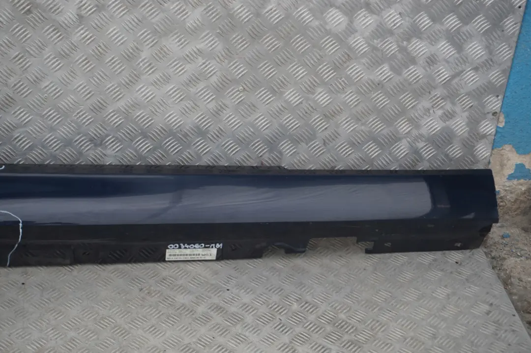 BMW 3 Serie 1 E92 E93 Sill Bande Laterale Jupe Droite O/S Bleu Monaco Bleu