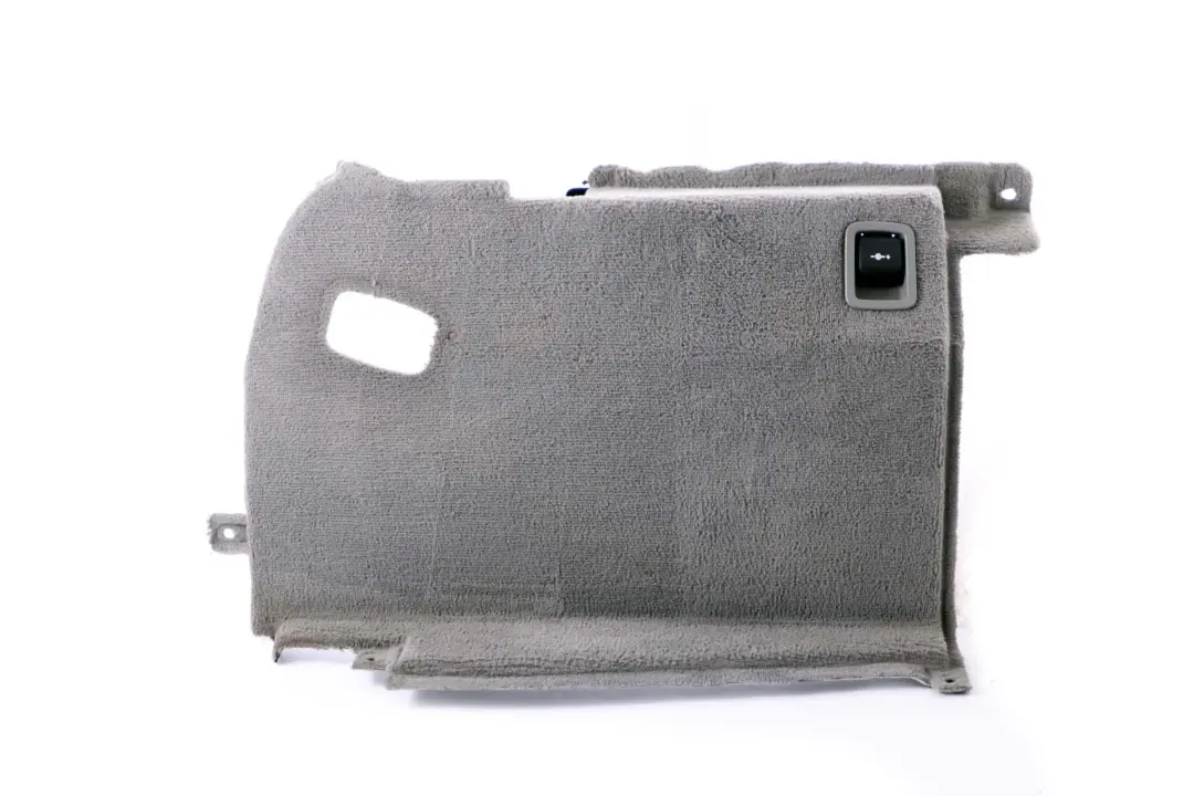 BMW 5 Series E61 LCI Cover Right O/S Housing Trunk Trim Grey 7050364