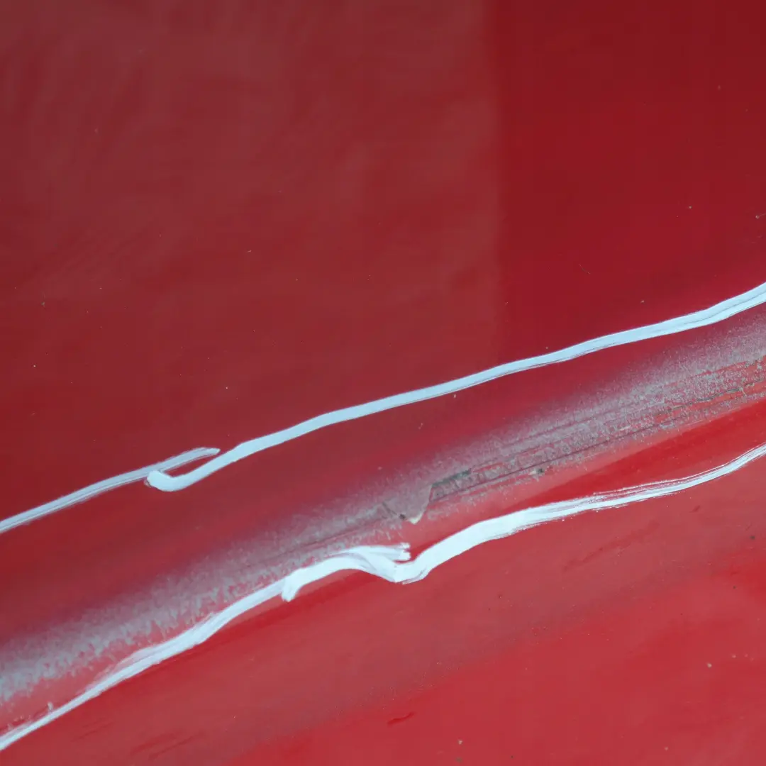 BMW E90 E91 Sill Strip Faldón Lateral Izquierdo Japan Rot Rojo - 438