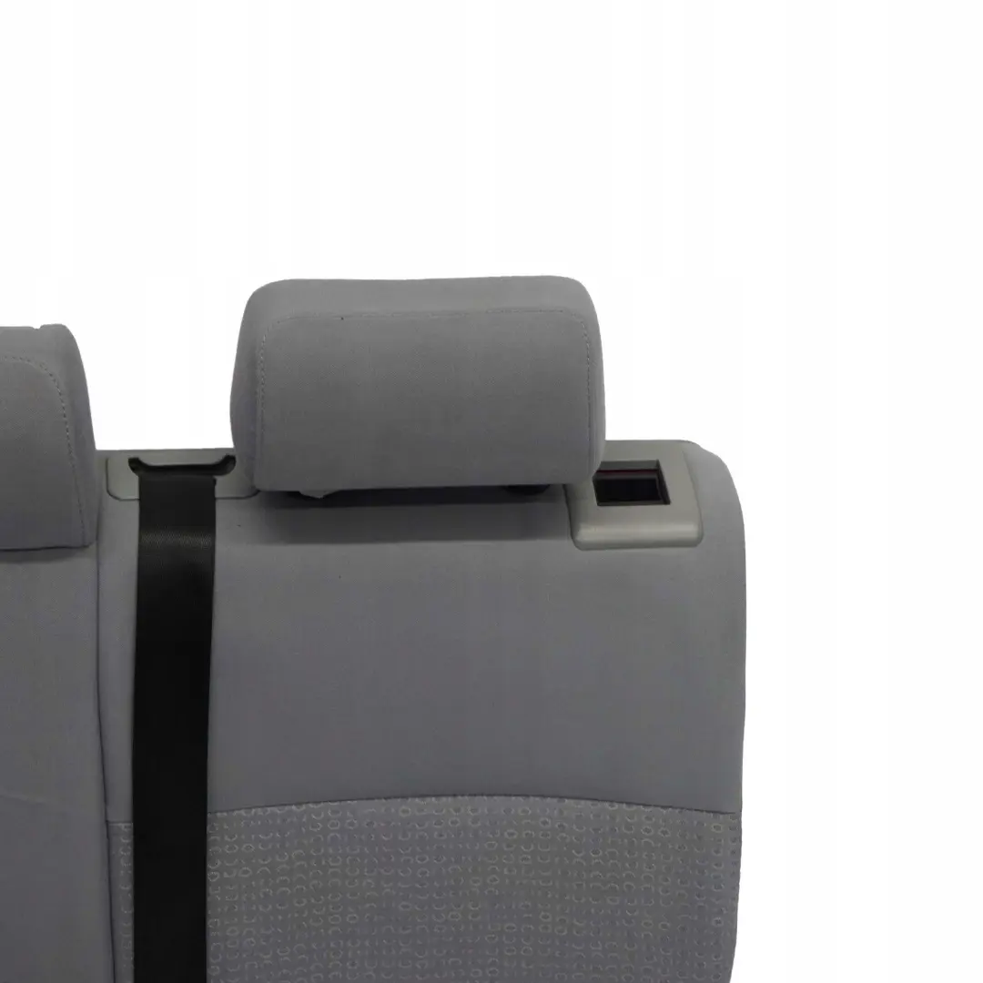 BMW E46 Touring Asiento Trasero Izquierdo Funda Respaldo Tela Jacquard Gris