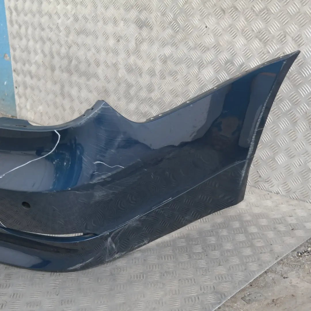 BMW 5 SERIES E60 Saloon Rear Bumper PDC Mysticblau Mystic Blue Metallic A07