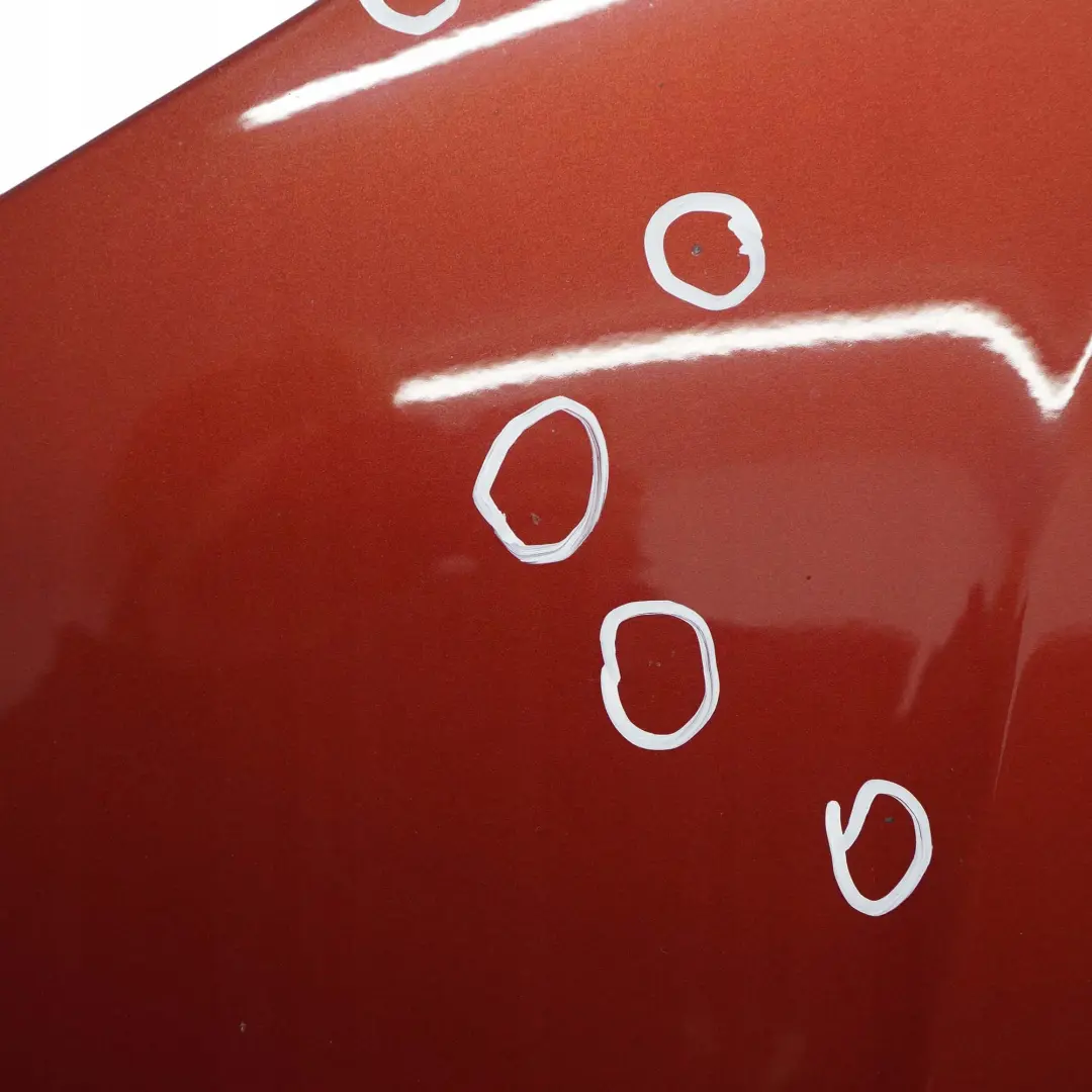 BMW E81 E87 Maska pokrywa silnika Sedona red