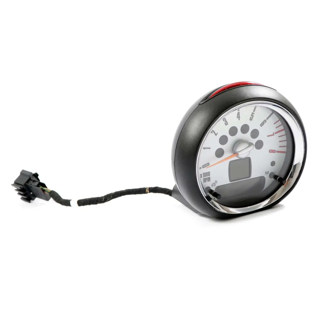 BMW MINI Cooper 1 R56 R57 R59 Tachometer Gauge Revolution Counter Chrome 9160224