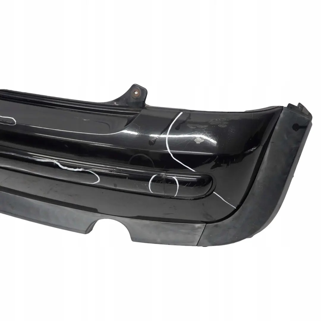 BMW Mini Cooper R50 1 Rear Bumper Panel Schwarz 2 Jet Black - 668