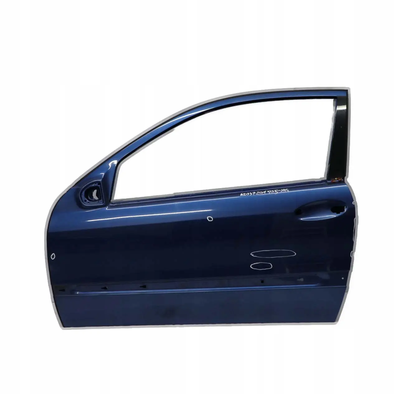 Mercedes Benz C-Class CL203 Door Front Left N/S Jaspisblau Blue Metallic - 345