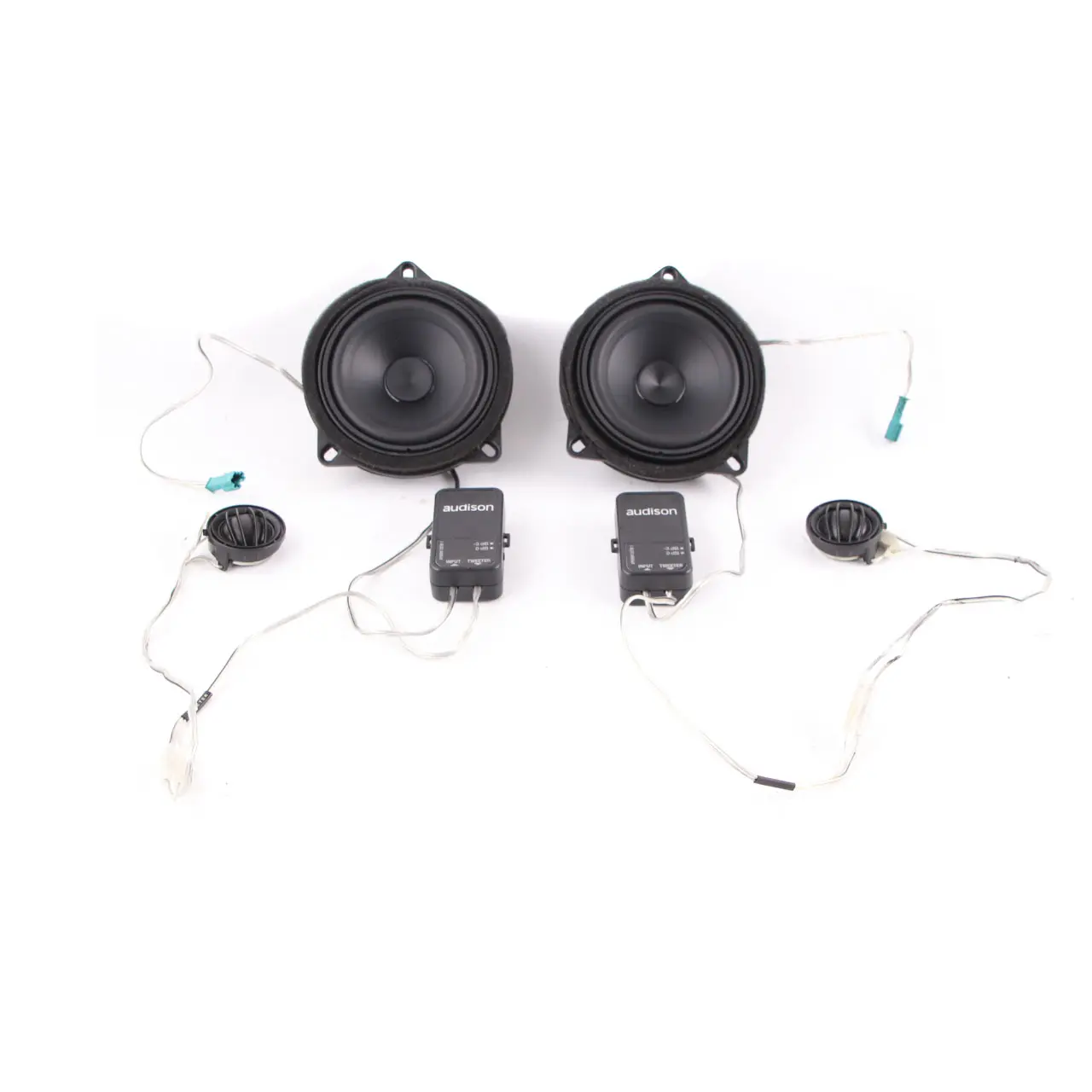 Audison Prima APBMW K4E Audio Speaker Door Parcel Shelf Car Stereo Speaker Set