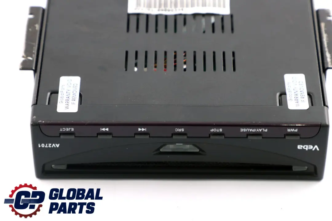 Genuine Veba DVD Single Disc Multimedia Car Player 3/4 DIN  - SKU AV2701 - Part number AV2701