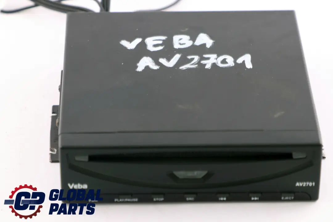 Genuine Veba DVD Single Disc Multimedia Car Player 3/4 DIN  - SKU AV2701 - Part number AV2701