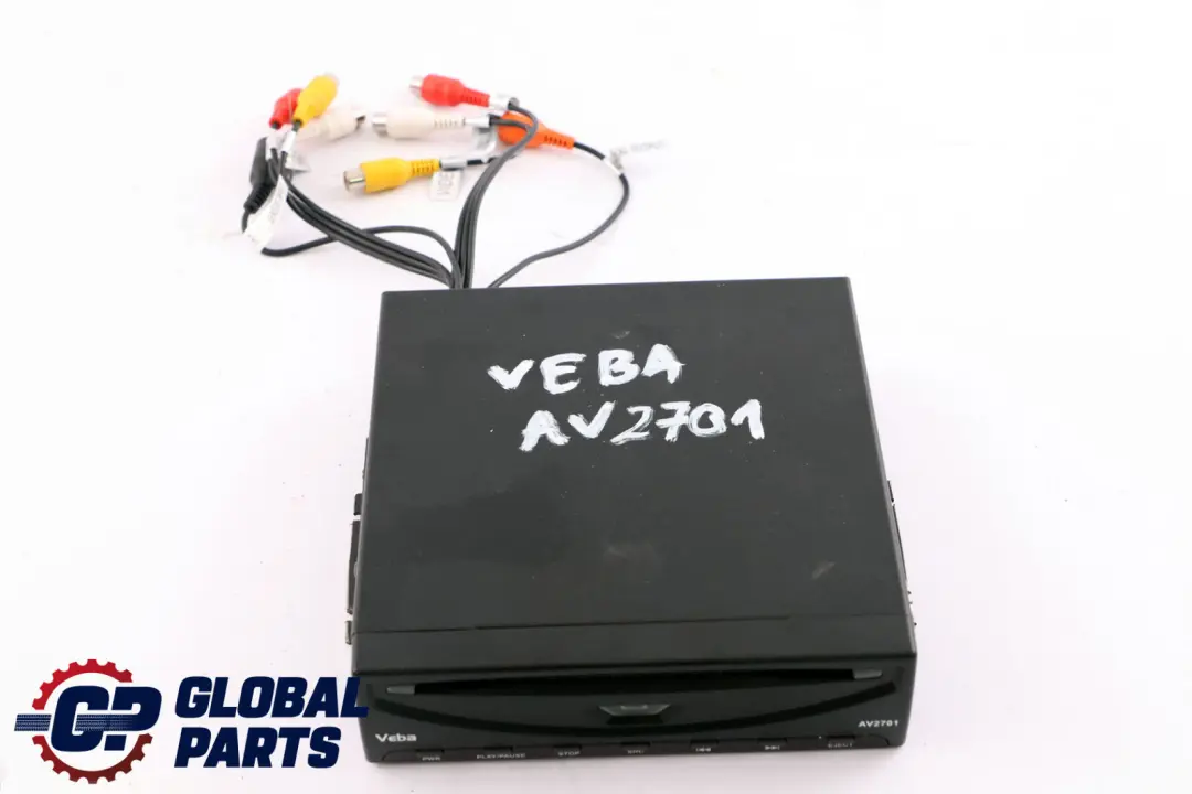 Genuine Veba DVD Single Disc Multimedia Car Player 3/4 DIN  - SKU AV2701 - Part number AV2701