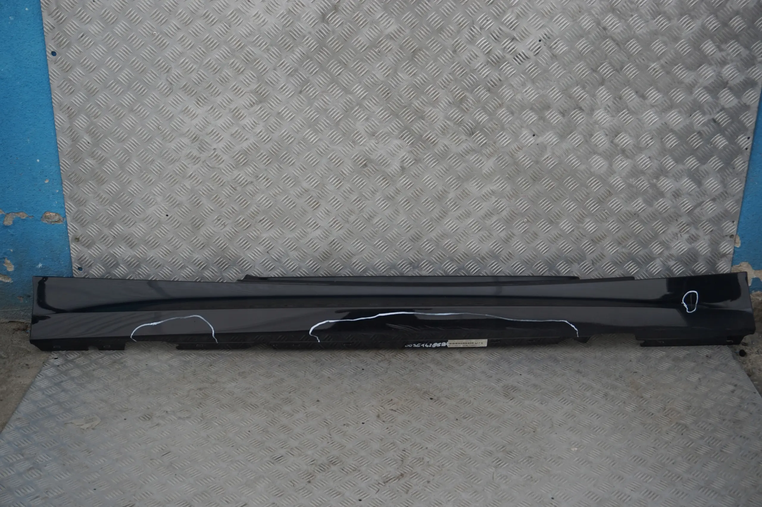 BMW E81 E82 E88 Bas de Porte Couverture Seuil Droite Noir 2