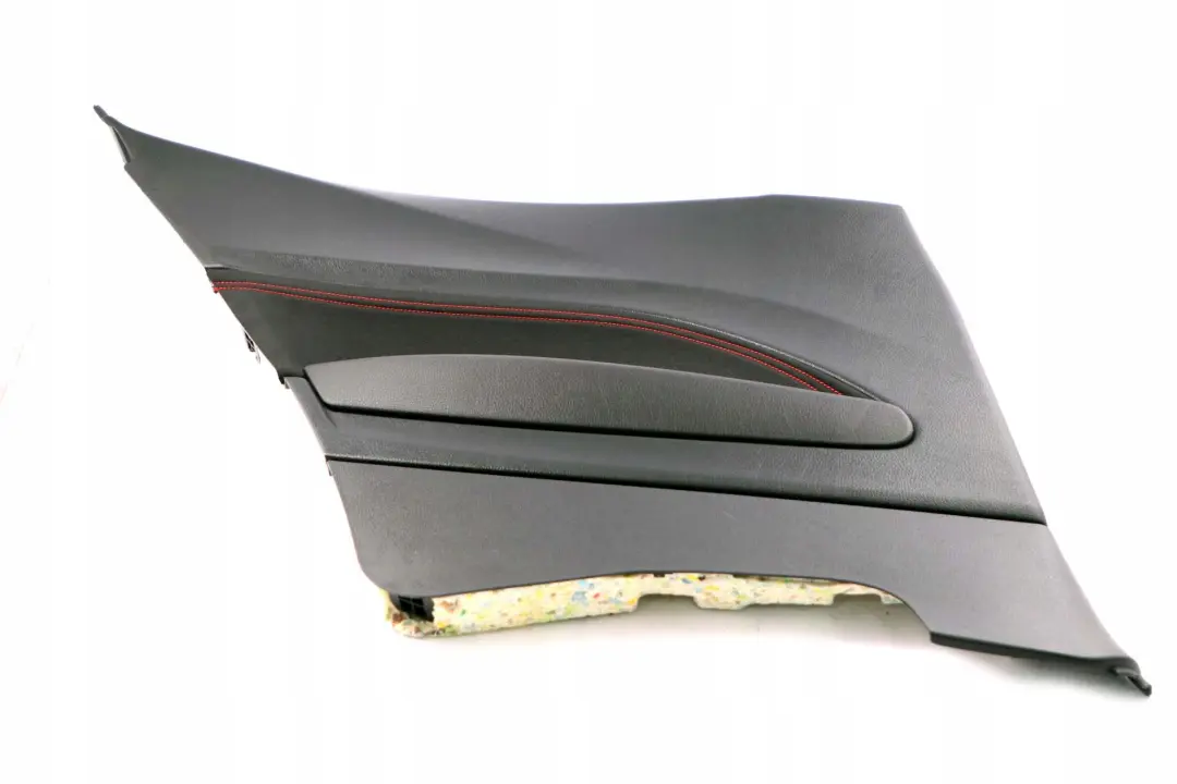 BMW F21 Trasero Izquierdo Lateral Panel Revestimiento Tela Antracita Rojo