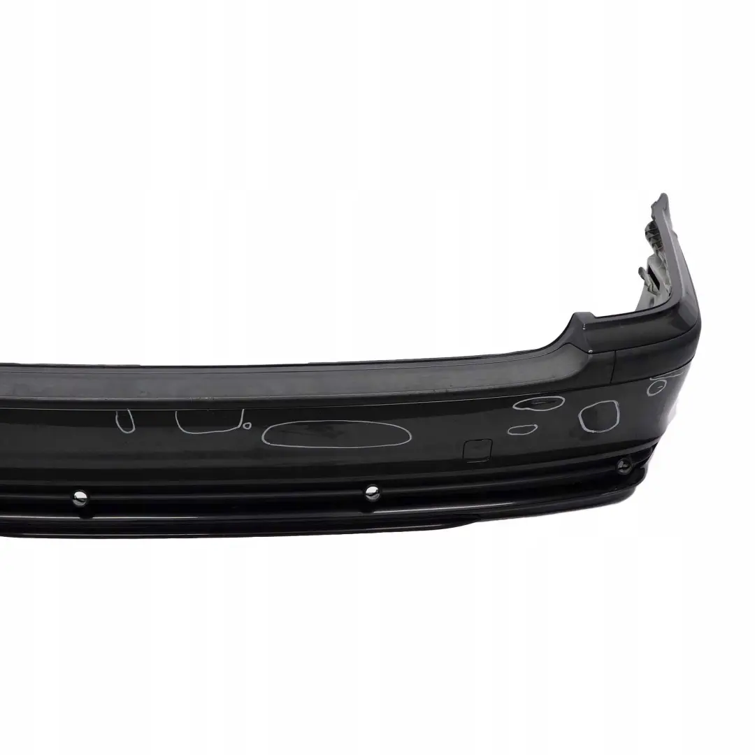 BMW 3 E46 Touring Rear Bumper Trim Panel Black Sapphire Metallic - 475