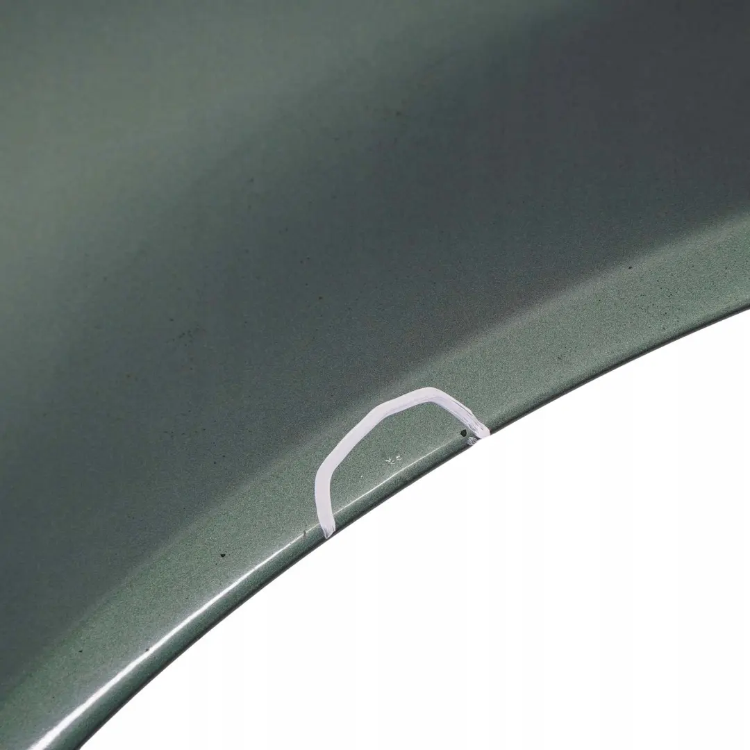 BMW 3 E46 Front Right O/S Side Panel Fender Wing Meergruen Sea Green - 393