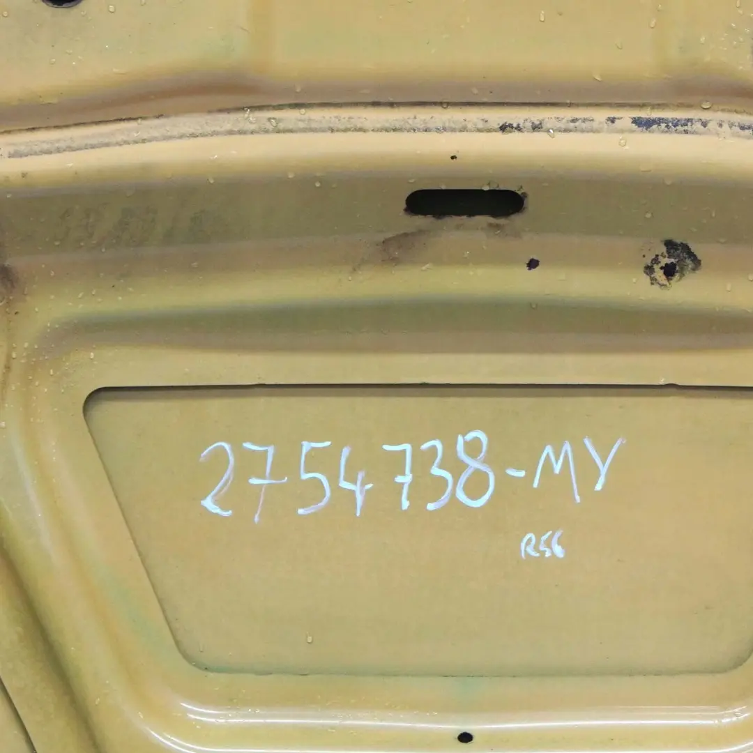 MINI R56 Maska pokrywa silnika Mellow Yellow A58