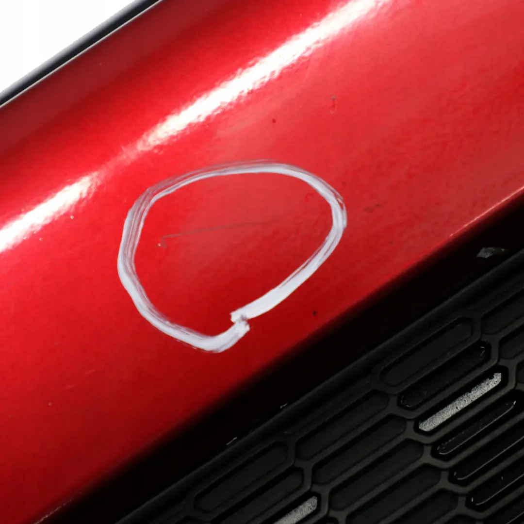 Mini Cooper S R56 R57 Complete Rear Bumper Trim Panel Red Painted