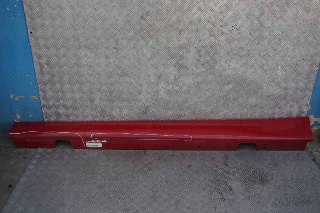 BMW 3 SERIES E90 E91 LCI Sill strip side skirt left N/S Karmesinrot Crimson Red