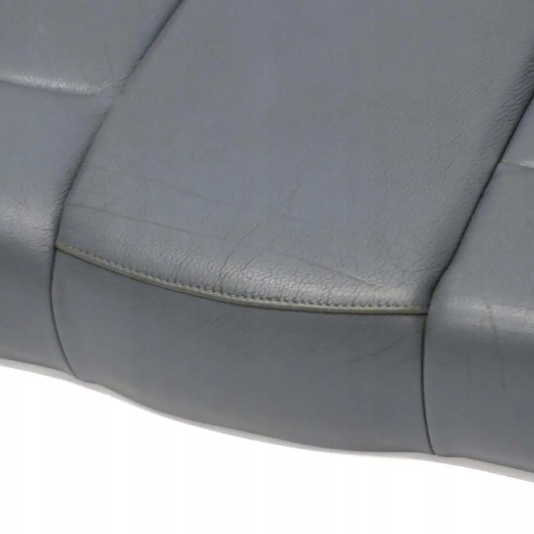 BMW X3 Series E83 Grey Blue Leather Interior Rear Seat Base Couch Bench Sofa