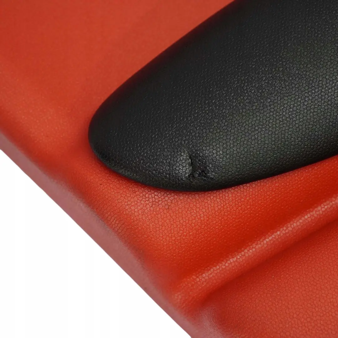 BMW Mini Countryman R60 Front Left N/S Door Card Trim Panel Black Pure Red