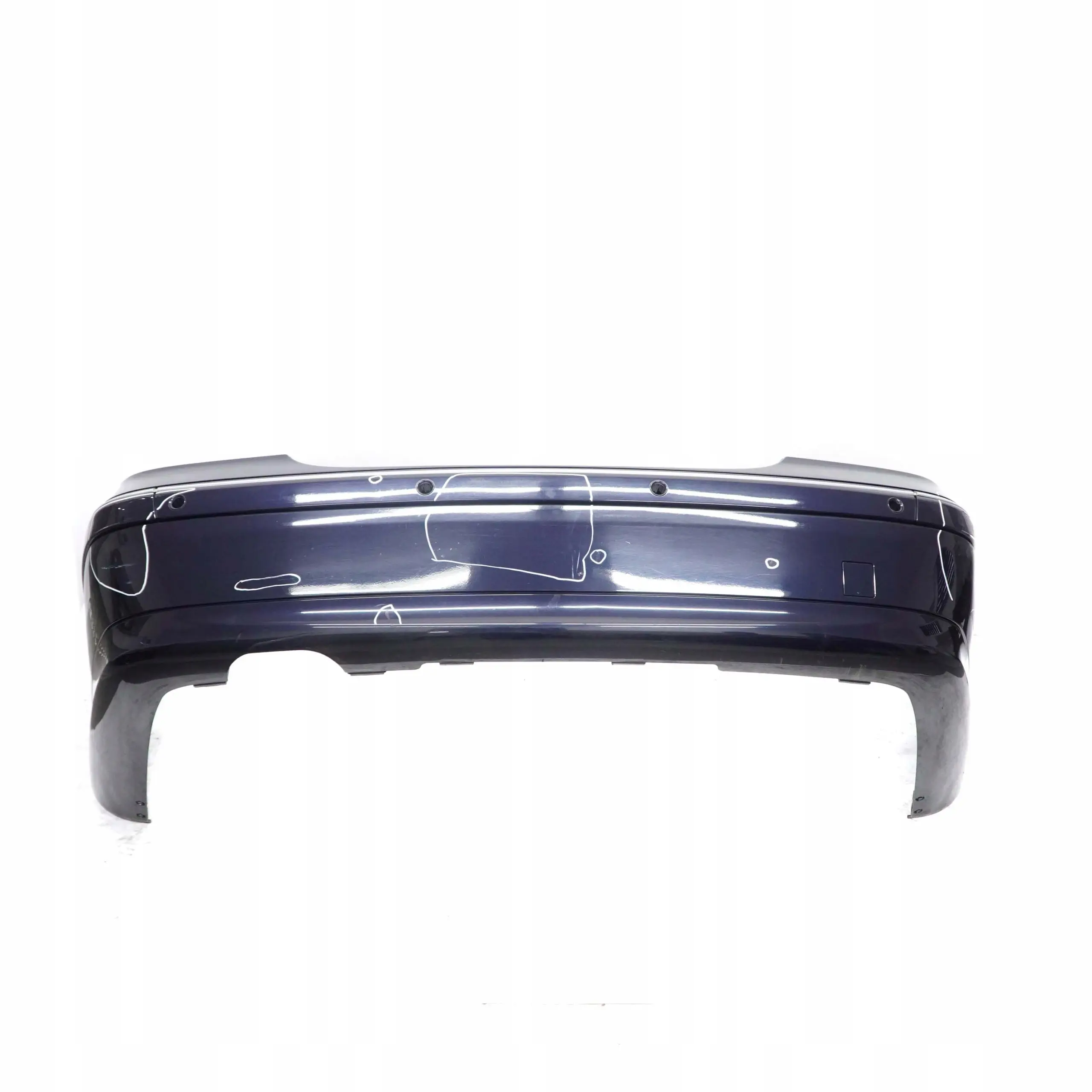 Mercedes-Benz C W203 Rear Bumper Trim Panel Tanzanitblau Tanzanite Blue - 359