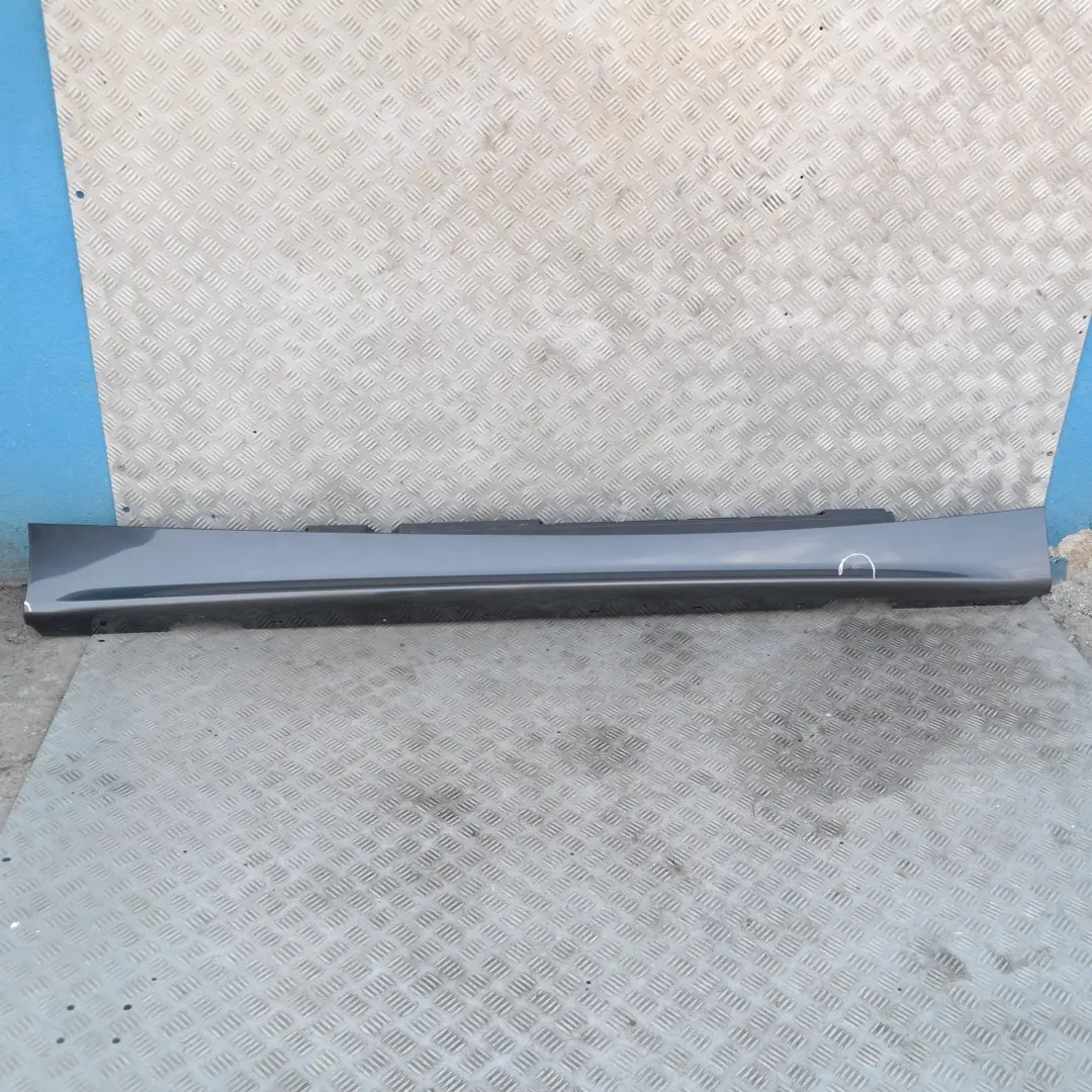 BMW 1 E87 Bas de Porte Couverture Seuil a Droite Mousseux Graphite