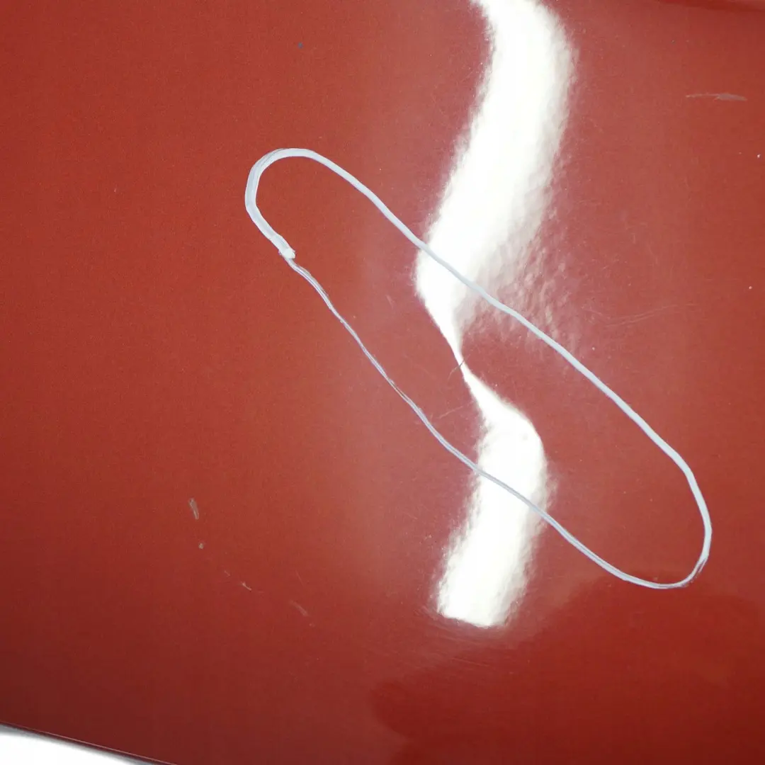 BMW E81 E87 Maska pokrywa silnika Sedona red