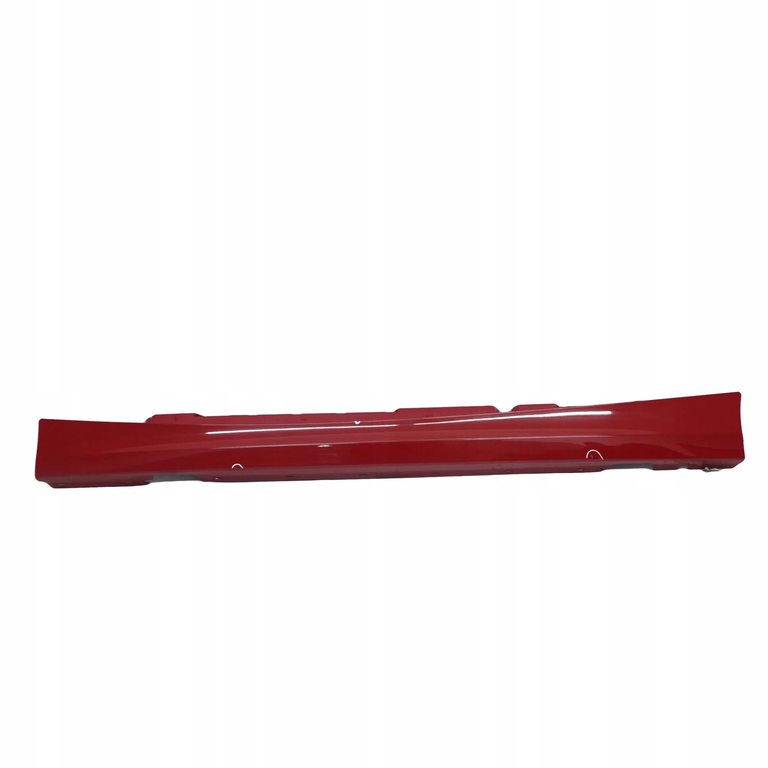 BMW 1 E87 LCI 5 Sill Strip Side Skirt Left N/S Karmesinrot Crimson Red - A61