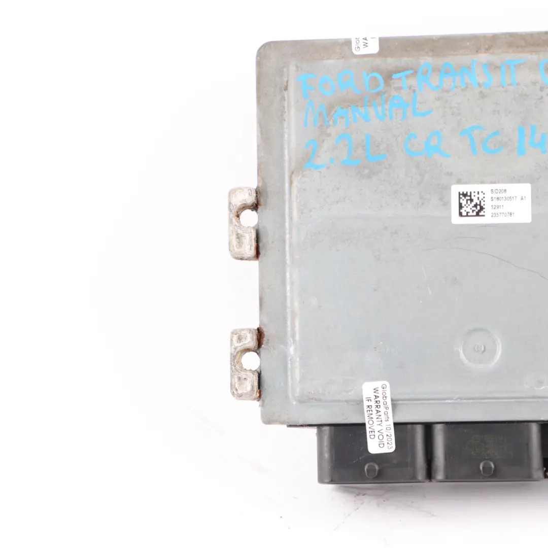 Ford Transit MK8 2.2 TDCI 100HP Engine Control Unit ECU Module BK21-12A650-AC