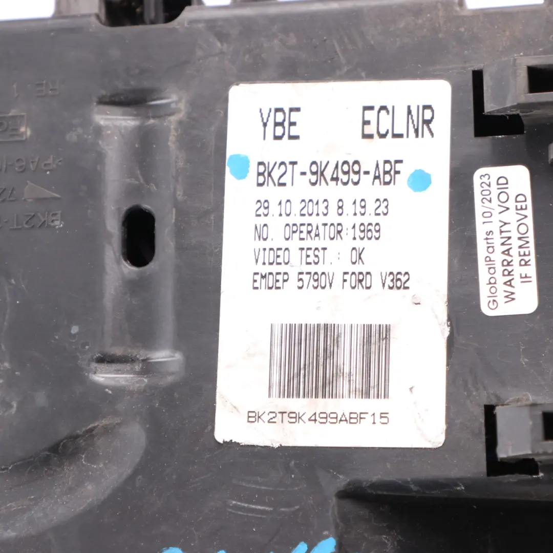 Ford Transit Custom Fuse Box Under Bonnet Wiring Loom Harness BK2T9K499ABF