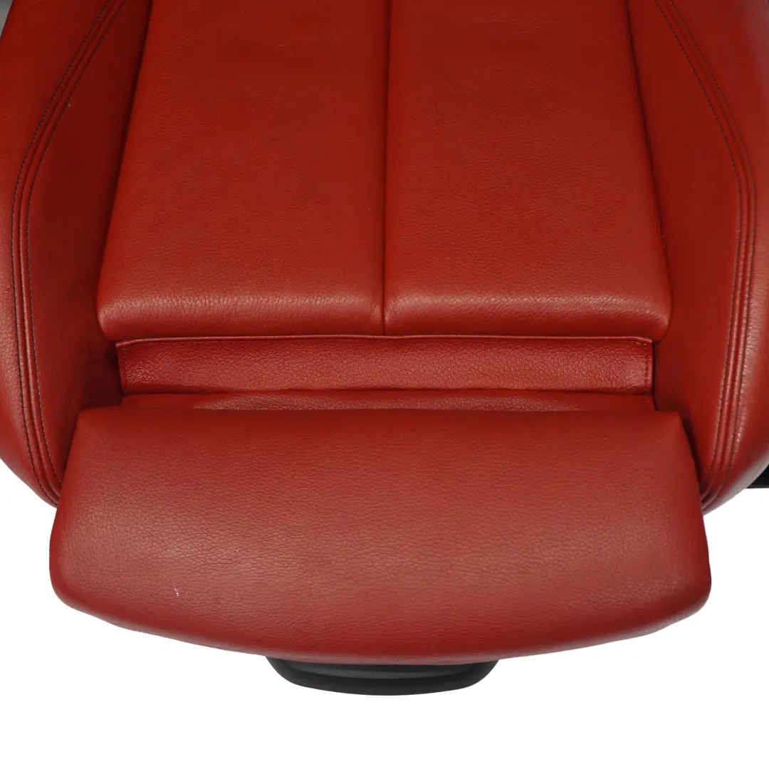 Leather Seats BMW F32 Heated Dakota Red Black Interior Front Left Right N/O/S