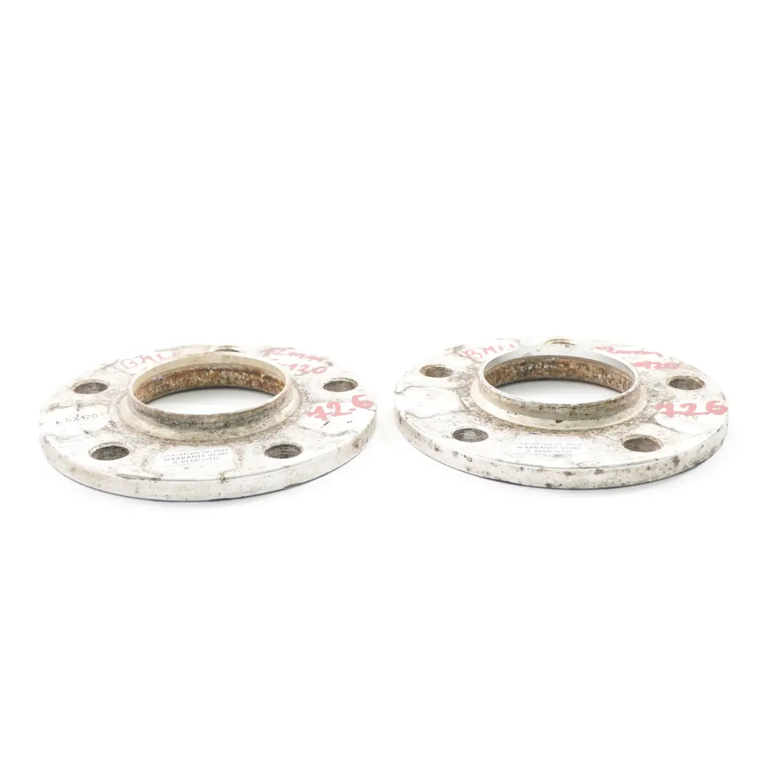 Alloy Wheel Spacers Hubcentric Shims BMW 5x120 72.56mm 12mm