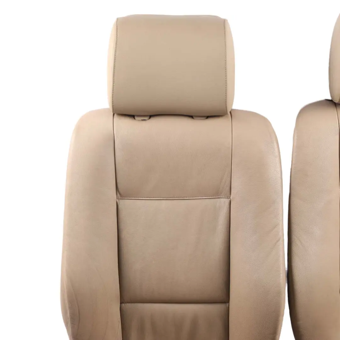 BMW X5 E53 Leather Seats Light Beige Dakota Set Interior Seats Front Rear Seat