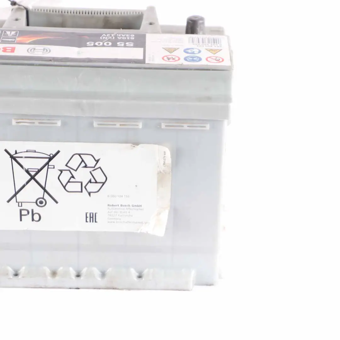 Bosch S5 005 Accumulator Battery 63Ah 610A 12V