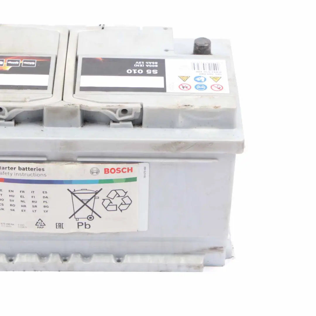 Bosch S5 010 Accumulator Battery 85Ah 800A 12V