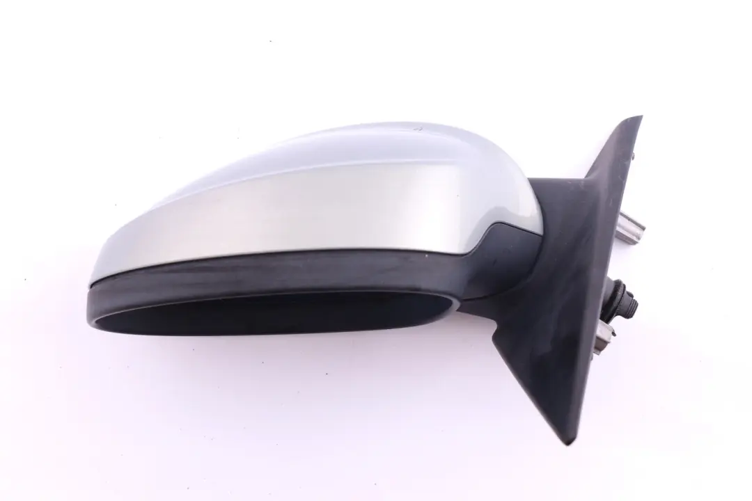 BMW 3 Series 5 E90 E91 Heated Left Passenger Wing Mirror N/S Arktis Metallic