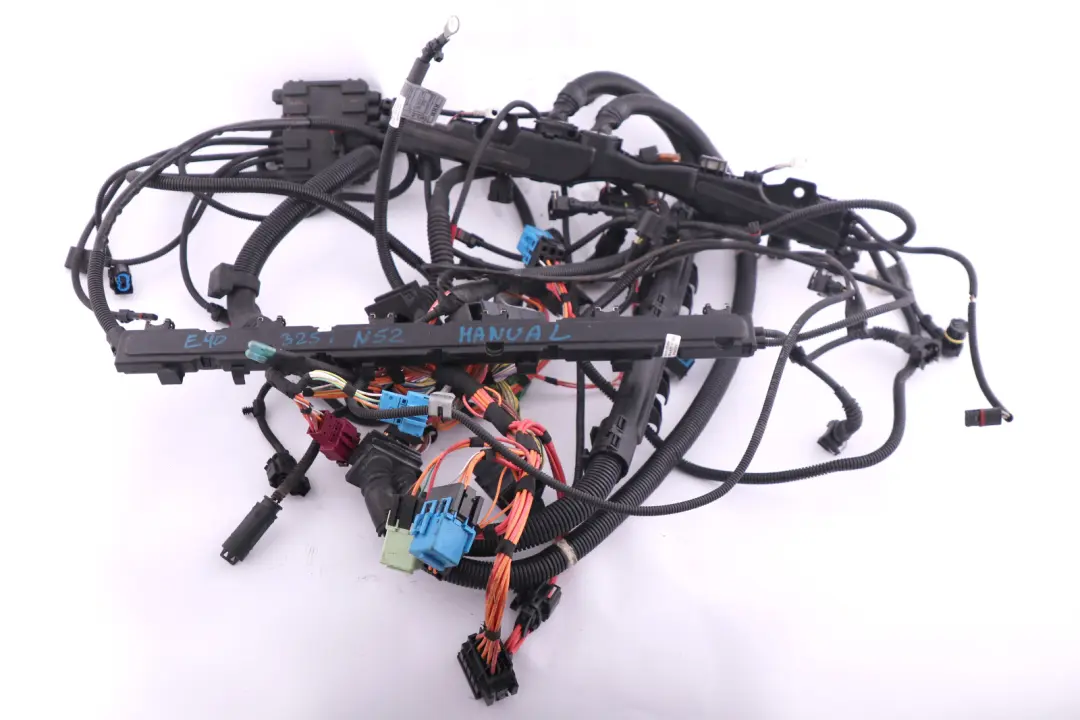 BMW 1 3 SERIES E87 E90 E91 Petrol N52 Wiring Loom Harness Engine Gearbox Manual