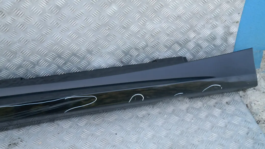 BMW E87N LCI Bas de Porte Couverture Seuil Droite Noir