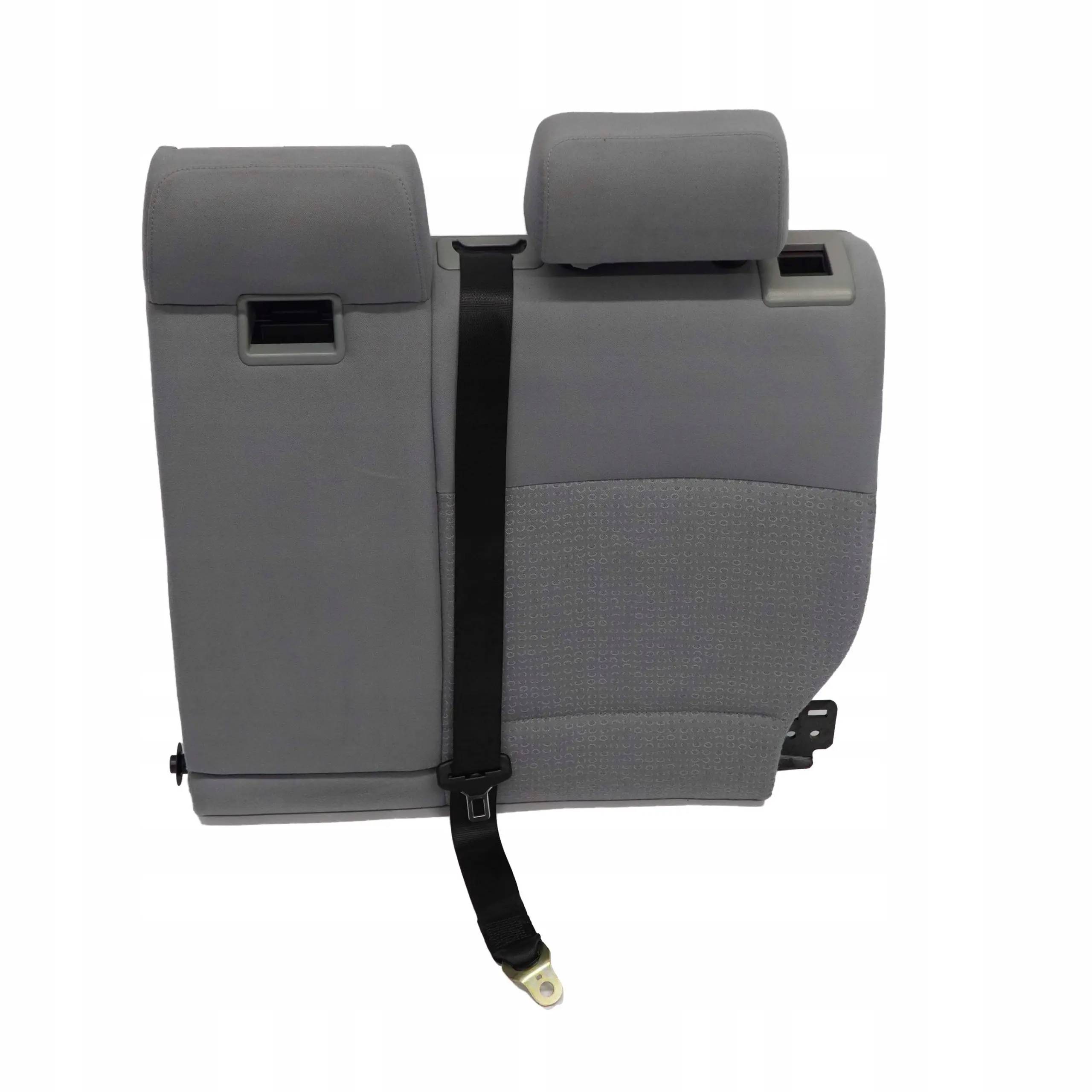 BMW E46 Touring Asiento Trasero Izquierdo Funda Respaldo Tela Jacquard Gris