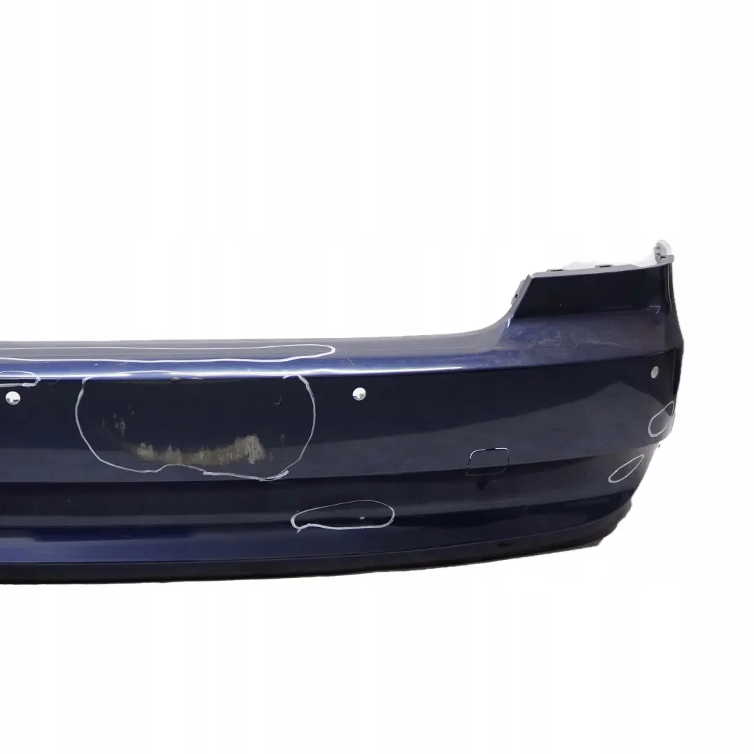 BMW 3 E92 E93 Rear Bumper Panel PDC Mysticblau Mystic Blue Metallic - A08