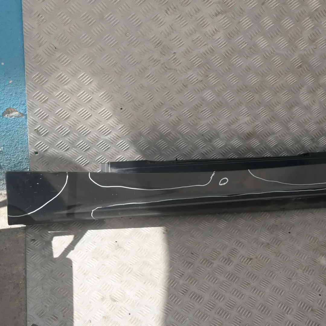 BMW 19 E87 Sill Strip Side Skirt Left Black 2 Schwarz II - 668