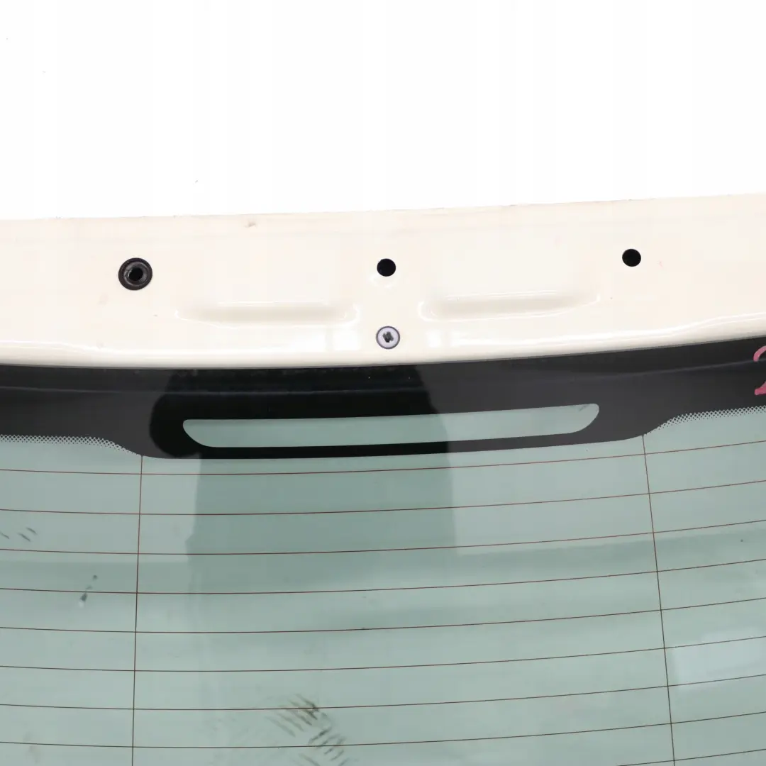 BMW Mini Cooper 2 R56 Trunk Lid Tailgate Boot Lid Pepper White - 850