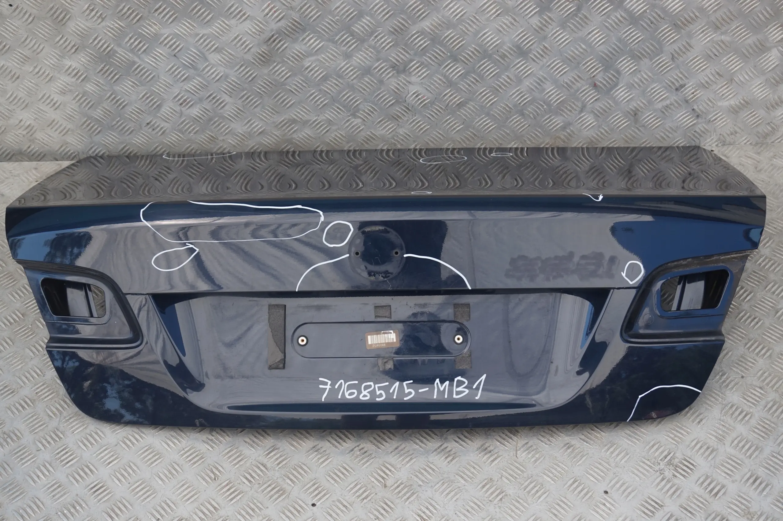 BMW 3 SERIES 1 E92 Coupé Tailgate Boot Lid Rear Lid Monacoblau Monaco Blau Blue